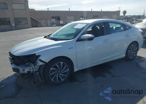 2020 Honda Insight Touring z USA, uszkodzony, nr VIN 19XZE4F91LE005631